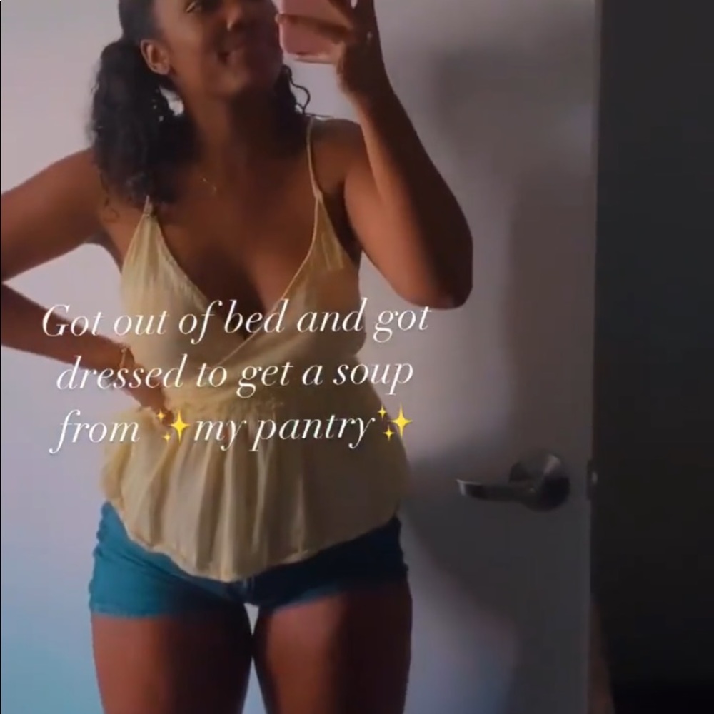 Yellow Loose Tank